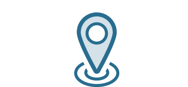 Service Area. Location icon
